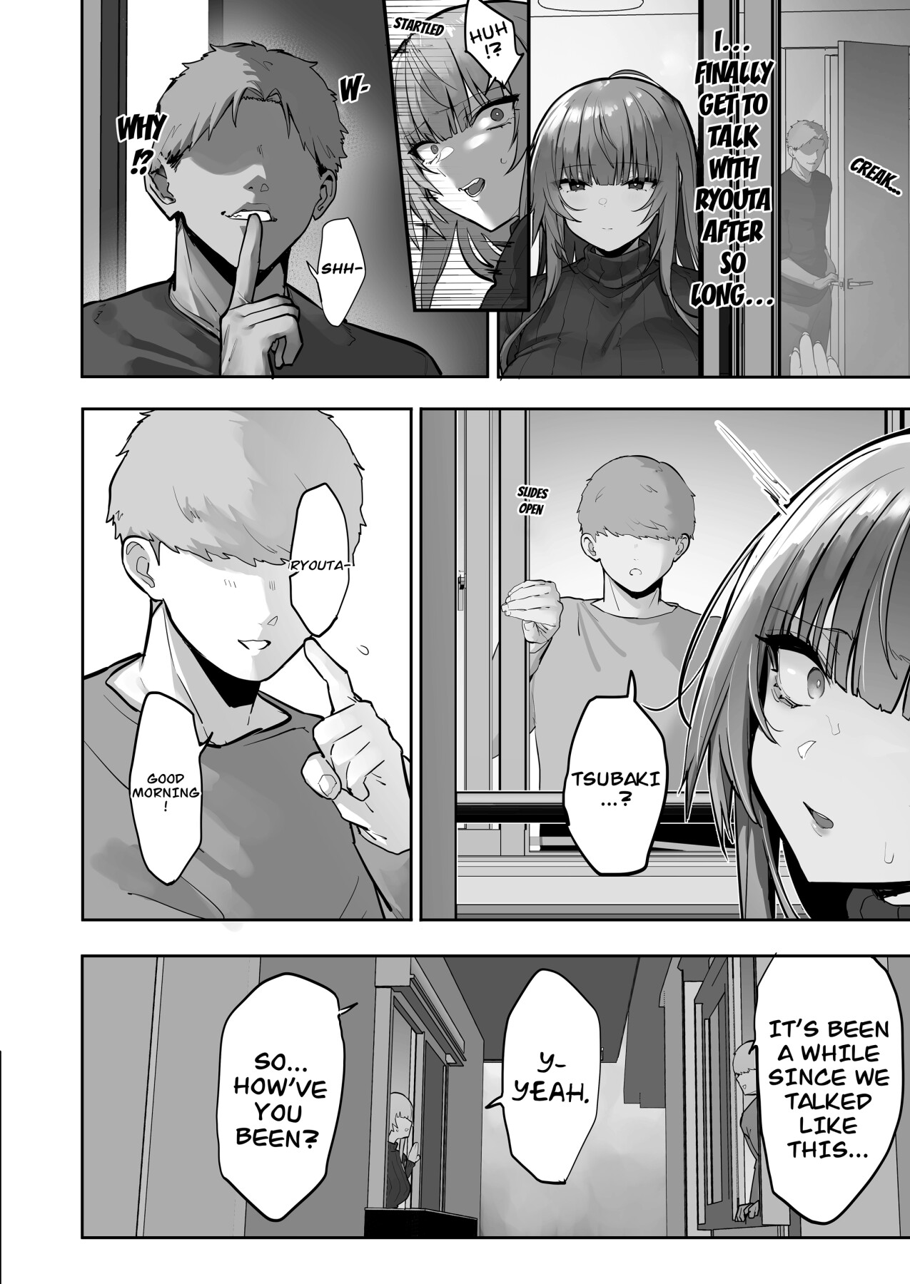 Hentai Manga Comic-Tsubaki falls into depravity after being cuckolded by her brother-in-law-Read-43